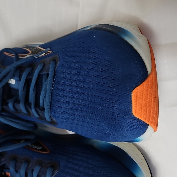 Brooks Glycerin 21 Mens Size 12 Blue Athletic Running Shoes 1104191D474 - Picture 9 of 12